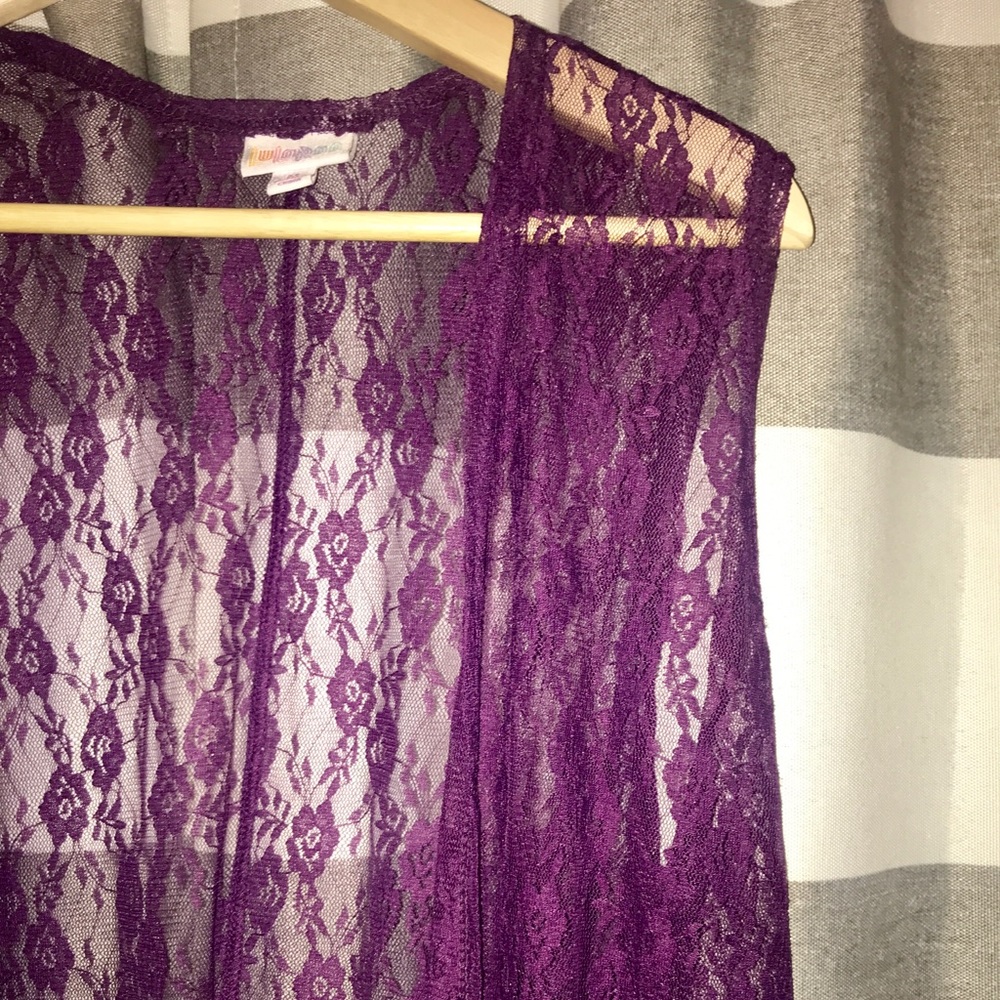 Plum lace LulaRoe Joy
